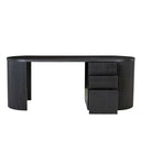 Benjamin Ripple Grand Desk | Matt Black