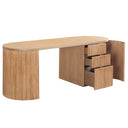 Benjamin Ripple Grand Desk | Natural Ash