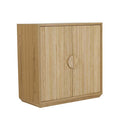 Benjamin Ripple Storage Cabinet | Natural Ash