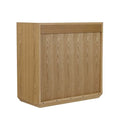 Benjamin Ripple Storage Cabinet | Natural Ash