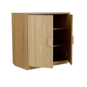 Benjamin Ripple Storage Cabinet | Natural Ash