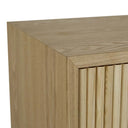 Benjamin Ripple Storage Cabinet | Natural Ash