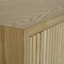 Benjamin Ripple Storage Cabinet | Natural Ash