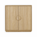 Benjamin Ripple Storage Cabinet | Natural Ash