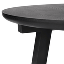 Tripod Side Table | Black Oak