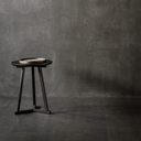 Tripod Side Table | Black Oak