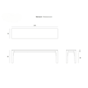 Bok Bench Seat | Teak Brown