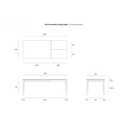 Bok Extension Dining Table | Natural Teak