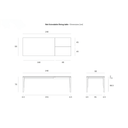 Bok Extension Dining Table | Natural Teak