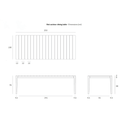 Bok Patio Dining Table | Teak