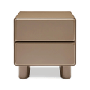 Bram Bedside Table  | Cappuccino Gloss