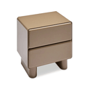 Bram Bedside Table  | Cappuccino Gloss