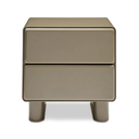 Bram Bedside Table | Fawn Gloss