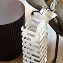 Brick Square Umbrella Stand | White