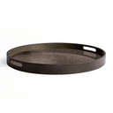 Bronze Mirror Round Tray