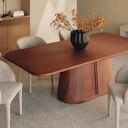 Bruana Dining Table | Walnut