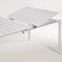 Cairns Extension Patio Dining Table | Light Grey