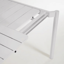 Cairns Extension Patio Dining Table | Light Grey