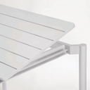 Cairns Extension Patio Dining Table | Light Grey