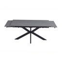 Calos 2 Ceramic Extension Dining Table | Grey