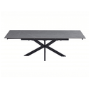 Calos 2 Ceramic Extension Dining Table | Grey