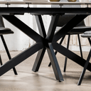 Calos 2 Ceramic Extension Dining Table | Grey