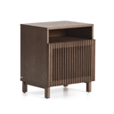 Cansu Bedside Table | Walnut Brown