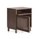 Cansu Bedside Table | Walnut Brown