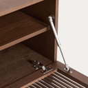 Cansu Entertainment Cabinet | Walnut Brown