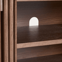 Cansu Entertainment Cabinet | Walnut Brown