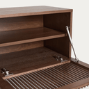 Cansu Entertainment Cabinet | Walnut Brown