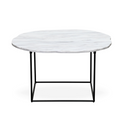 Cara Marble Coffee Table | White