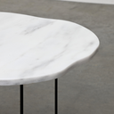 Cara Marble Coffee Table | White