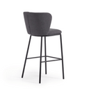 Carly Bar Height Barstool | Charcoal