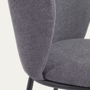 Carly Bar Height Barstool | Charcoal