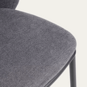 Carly Bar Height Barstool | Charcoal