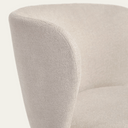Carly Bar Height Barstool | Ivory