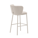 Carly Bar Height Barstool | Oatmeal