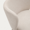 Carly Bar Height Barstool | Oatmeal