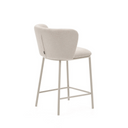 Carly Bench Barstool | Oatmeal