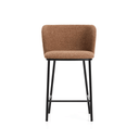 Carly Bench Barstool | Terracotta
