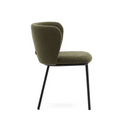 Carly Dining Chair | Green Boucle