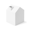 Casa Square Tissue Box Cover | White