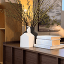 Casa Square Tissue Box Cover | White