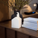 Casa Square Tissue Box Cover | White
