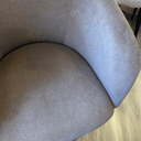 Cassim Swivel Dining Chair | Chocolate