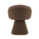 Cassim Swivel Dining Chair | Chocolate