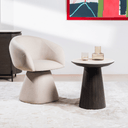 Cassim Swivel Dining Chair | Sand