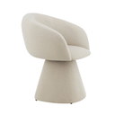 Cassim Swivel Dining Chair | Sand