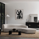 Harris Chaise Sofa | Ivory